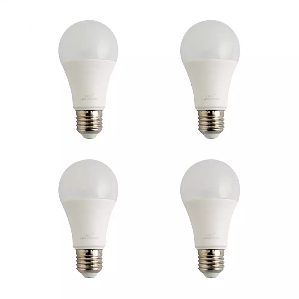 Bombillo E27 Luz Blanca 4 Ud 12W Precio Especial