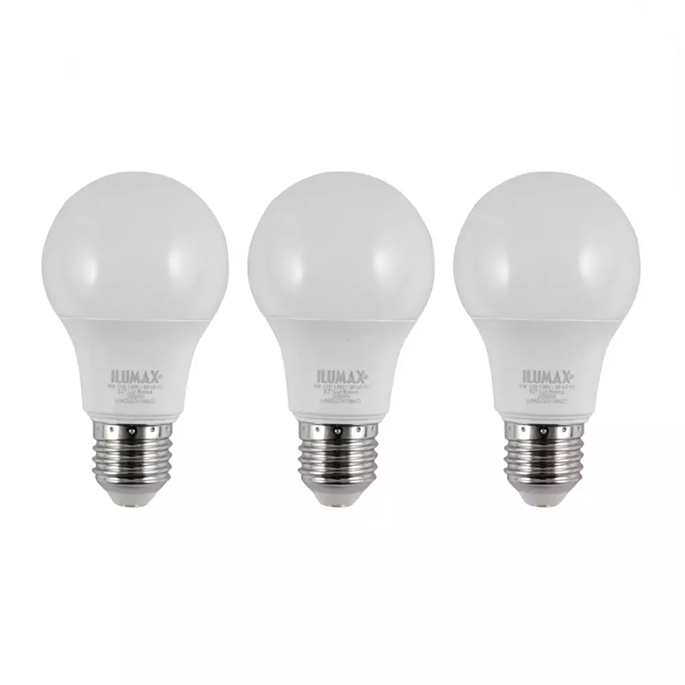 Bombillo Ilumax E27 Luz Blanca 3 Ud 9 W 1923