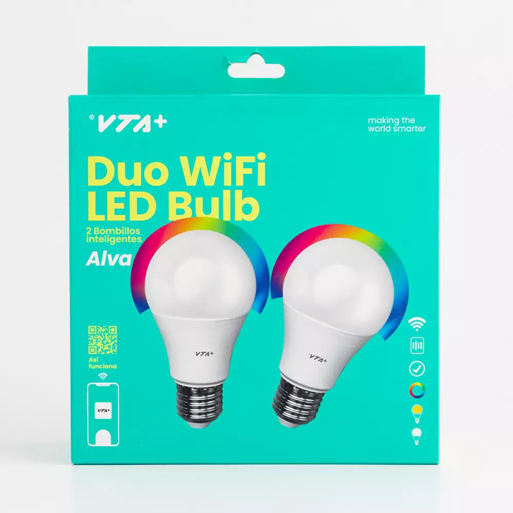 Bombillos Vta Inteligentes X2 9 W Vta-84695