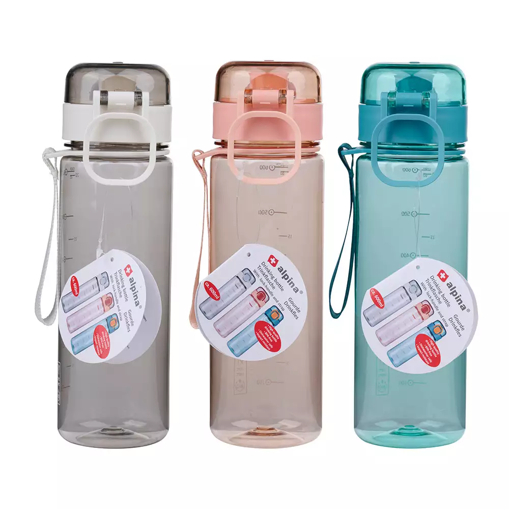Botella Alpina Multicolor 600 Ml Nylon 871125224498