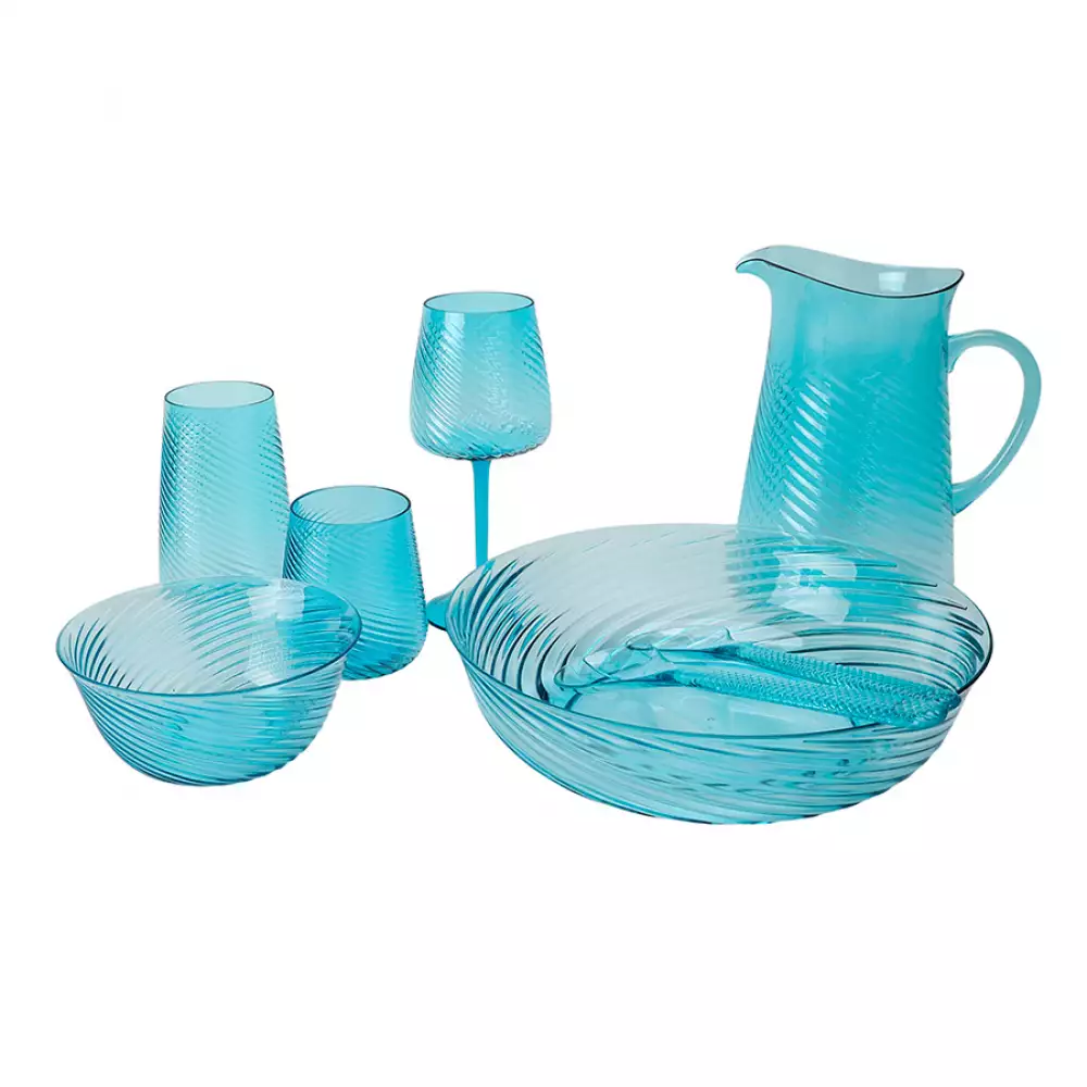 Bowl Expressions Medianocm 16Cm Azul Acrilico Kkf249