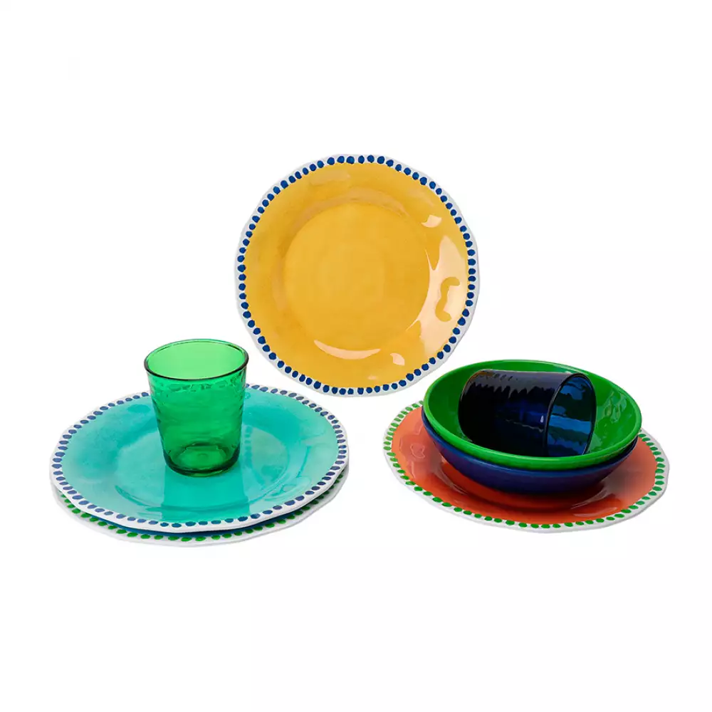 Bowl Expressions Medianocm 20Cm Verde Melamina Tt0649