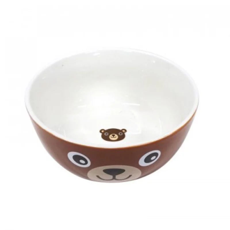 Bowl tazon expressions gb5741-2 12.8cm oso en porcelana