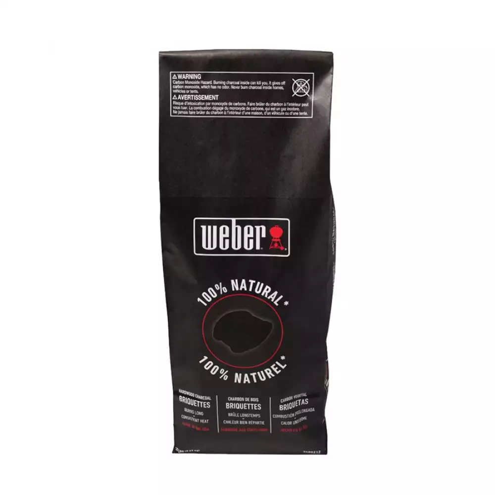 Briquetas de Carbón Weber 1795 20 Lb (9.07 Kg)
