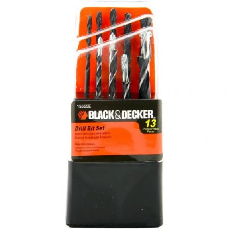 Broca Black+Decker 15555E Combinada X13 Unidades