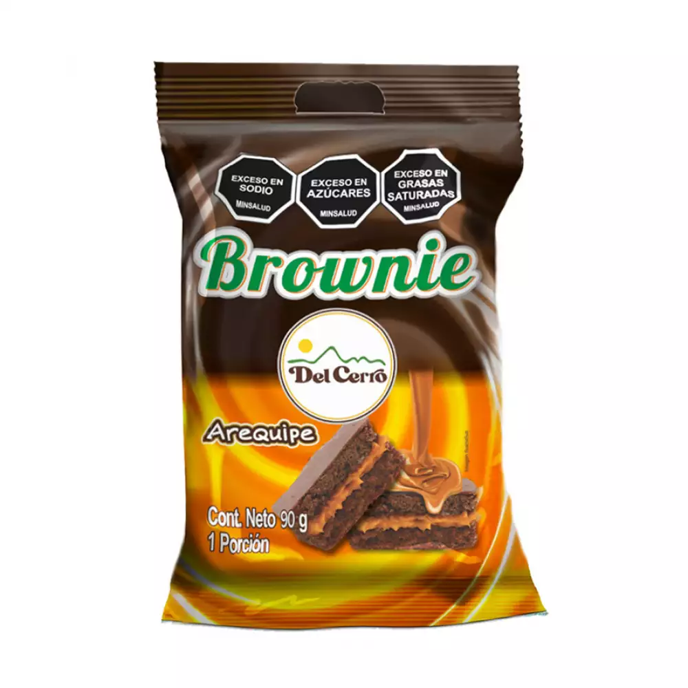 Brownie Del Cerro Arequipe 90 Gr 0134