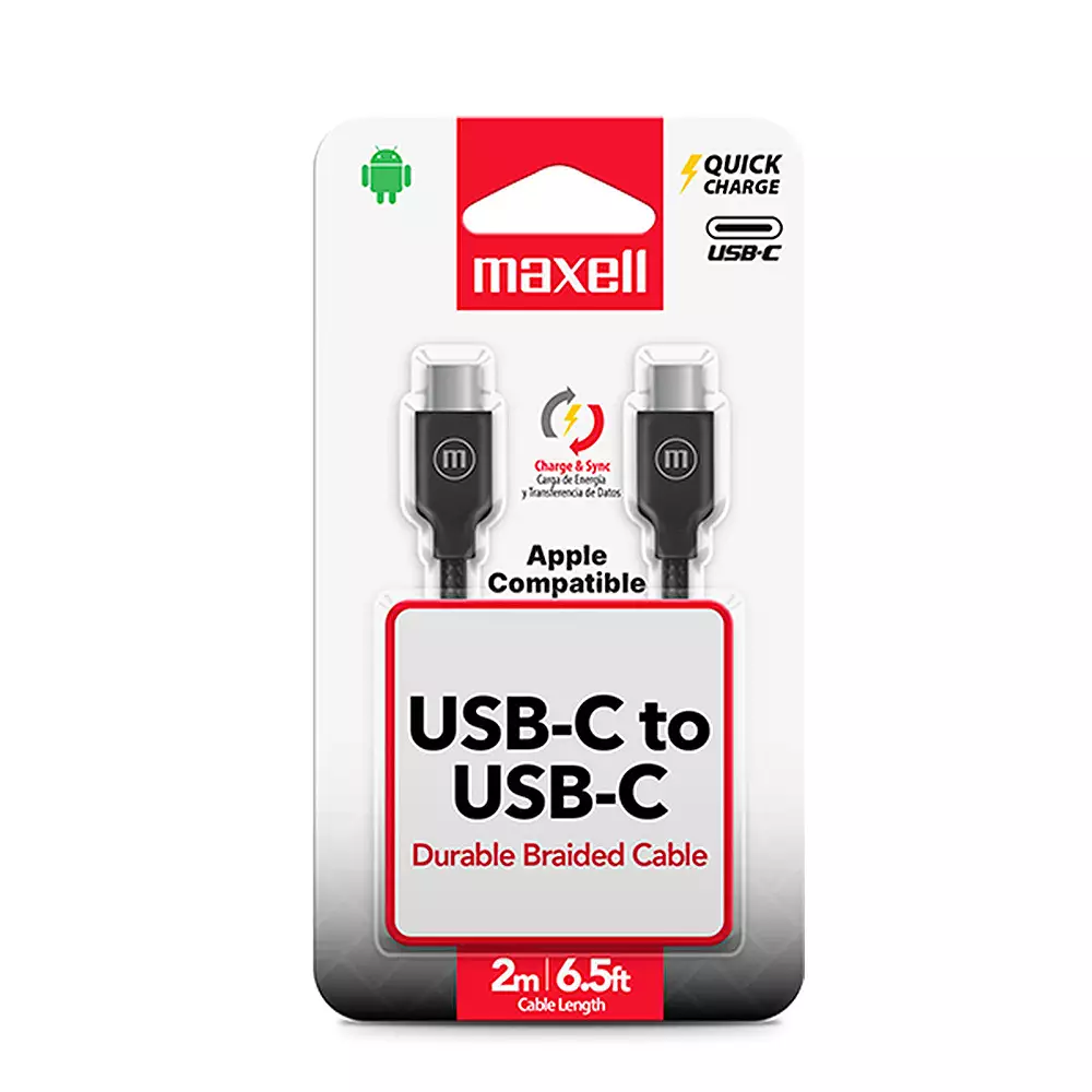 Cable Usb Maxell C To Usb C Connector 2M 348588