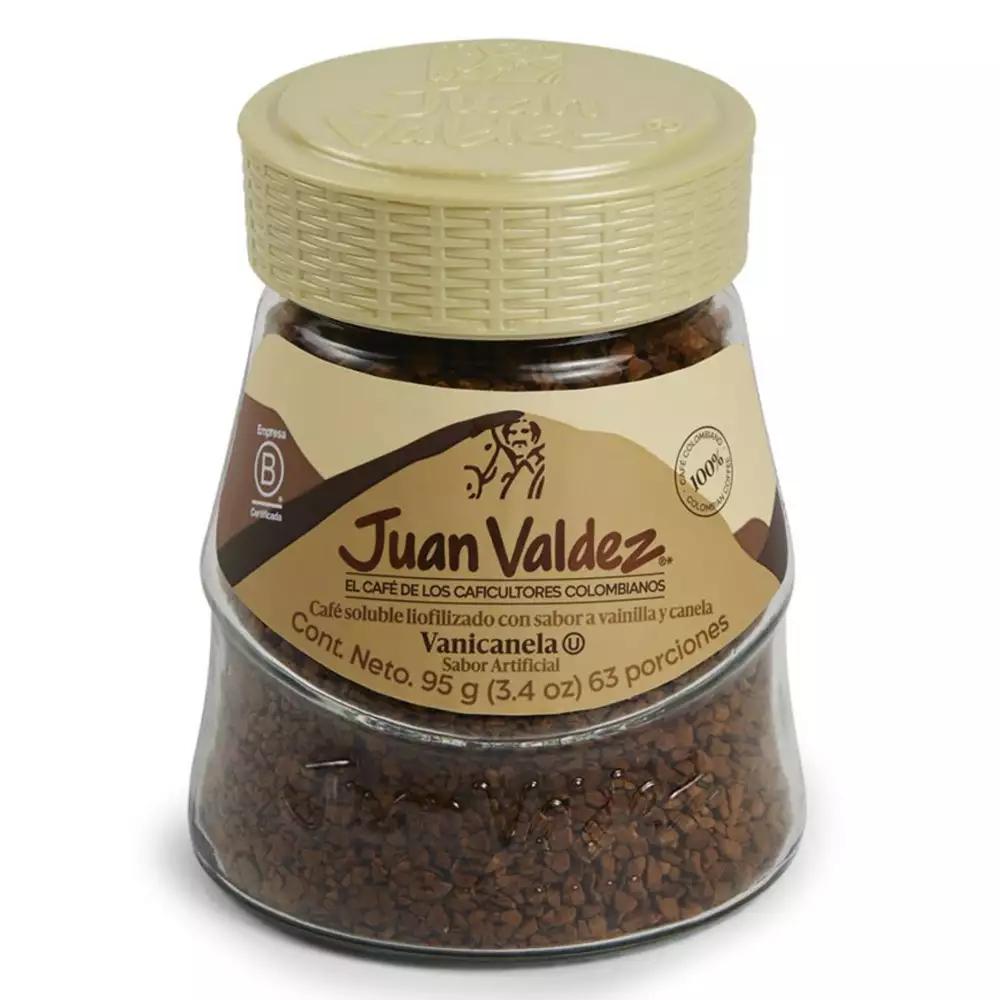 Café lioflizado vanicanela x 95 gr juan valdez