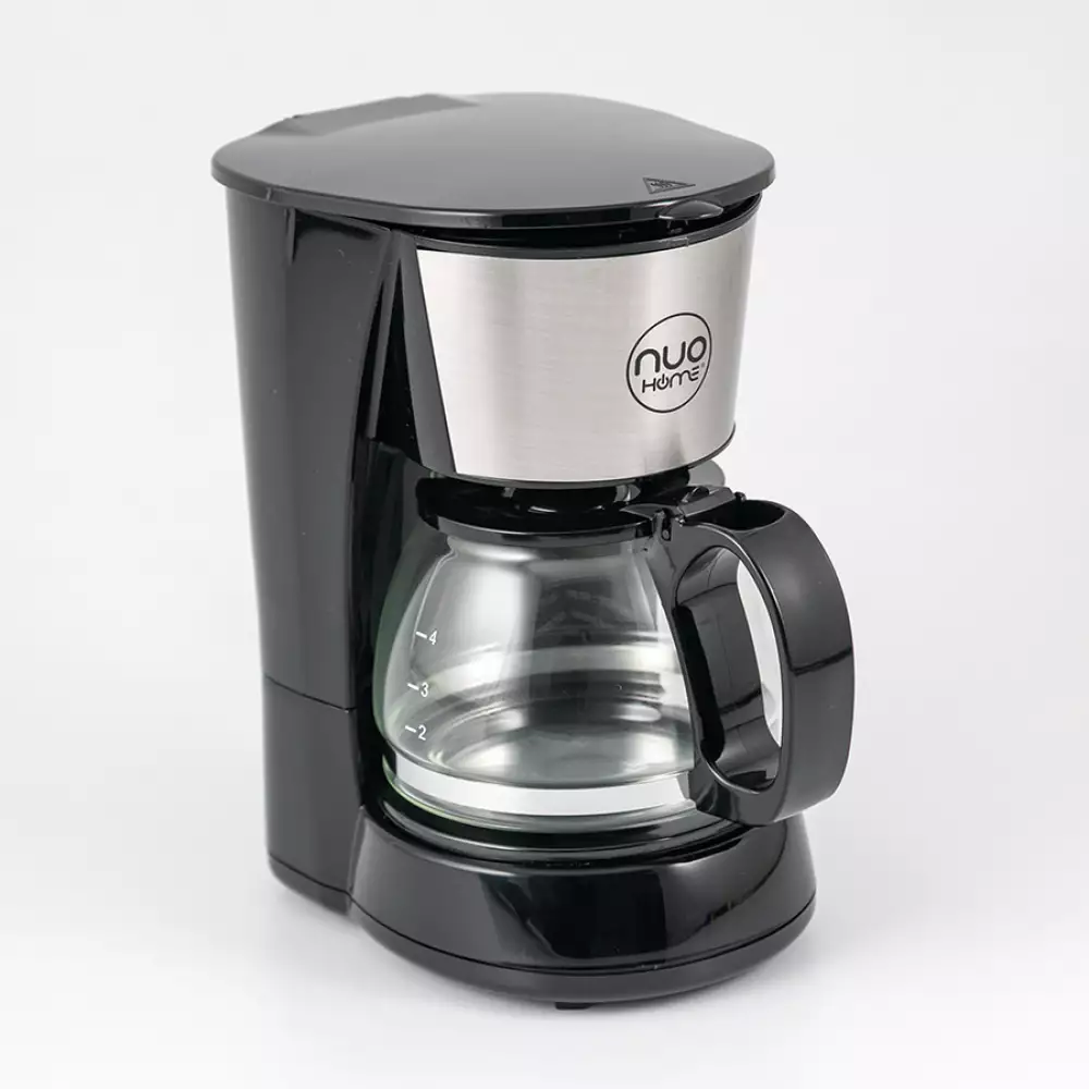 Cafetera+ Sanduchera Nuo Home Negro 4 Tz 650 W 750 W Plastico 56