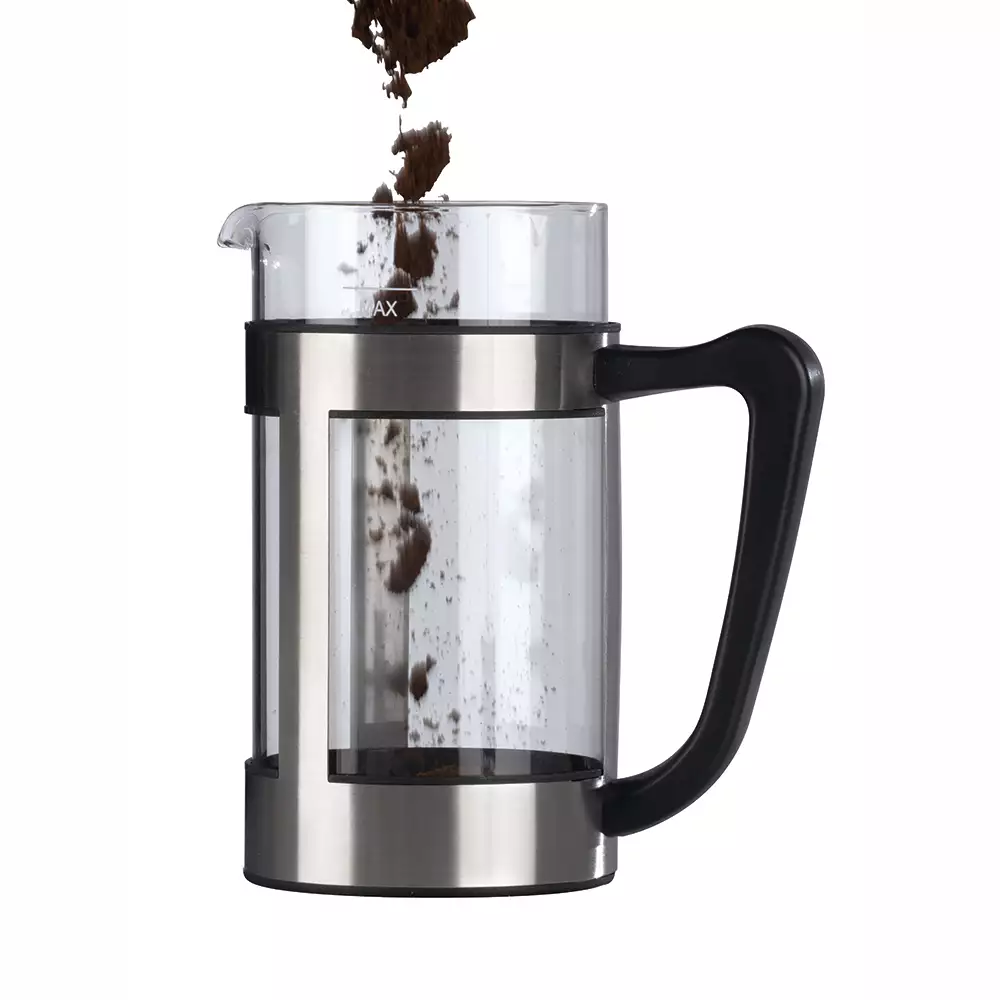 Cafetera Francesa Alpina Transparente 1000 Ml Vidrio 87112529