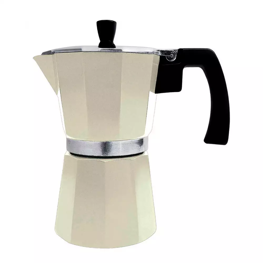 Cafetera Italiana Expressions Blanco 6 Tz Aluminio    70870
