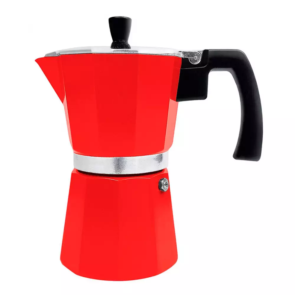 Cafetera Italiana Expressions Rojo 6 Tz Aluminio    70871