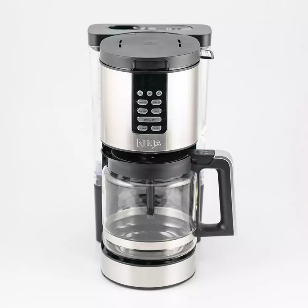 Cafetera Programable Ninja Gris Negro 12 Tz 1100 W Acero Inoxida