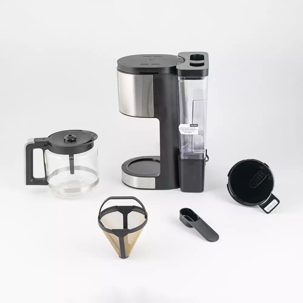 Cafetera Programable Ninja Gris Negro 12 Tz 1100 W Acero Inoxida