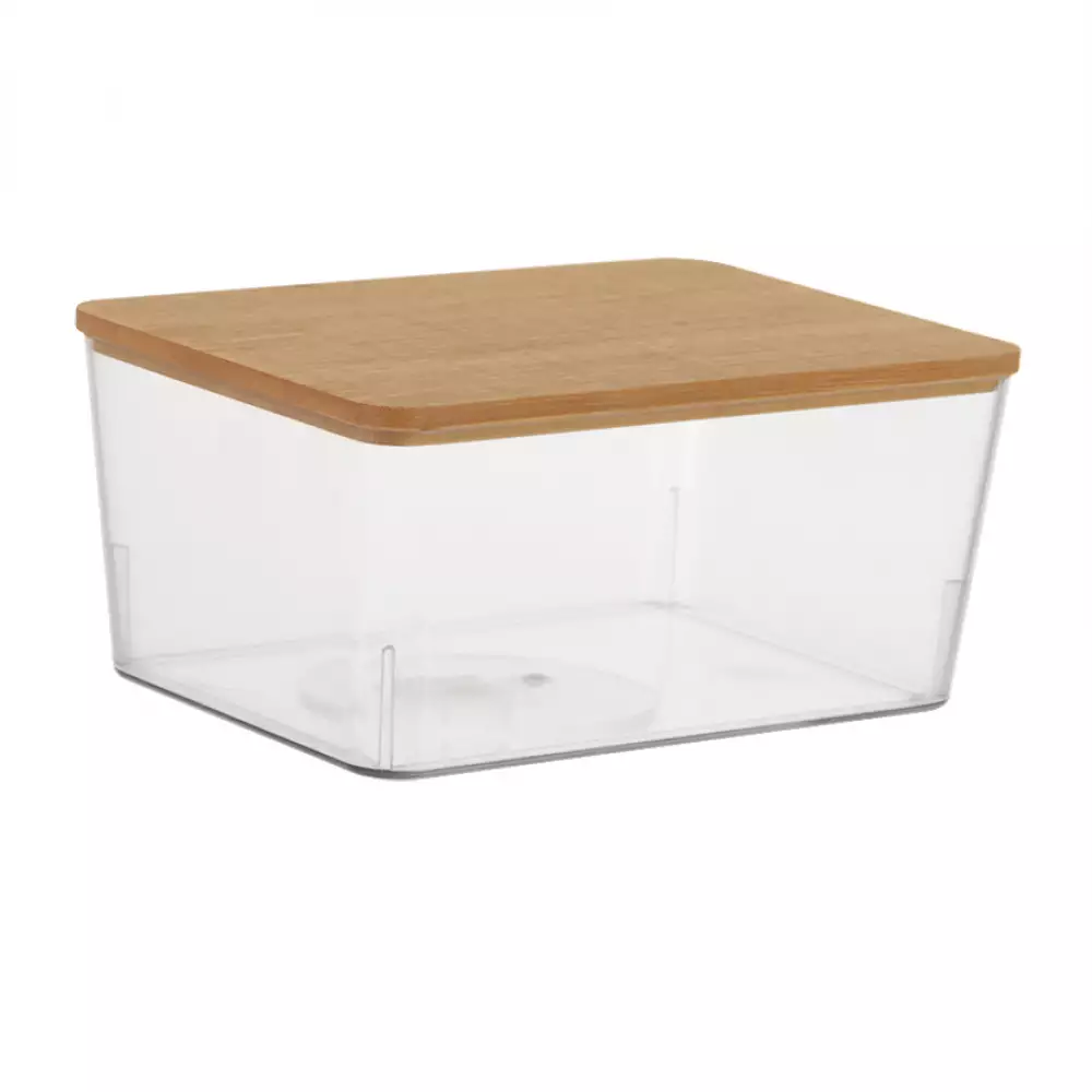 Caja Clear 17X13X83Cm Transparente 1.5 Lt Polietileno