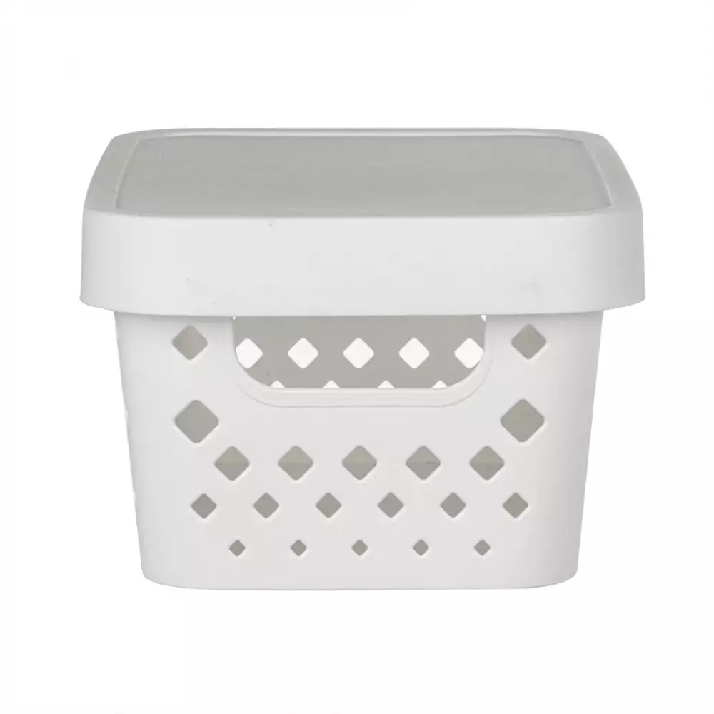 Caja Diamond 26X18X12Cm Blanco 4.2 Lt Plastico Tg5150