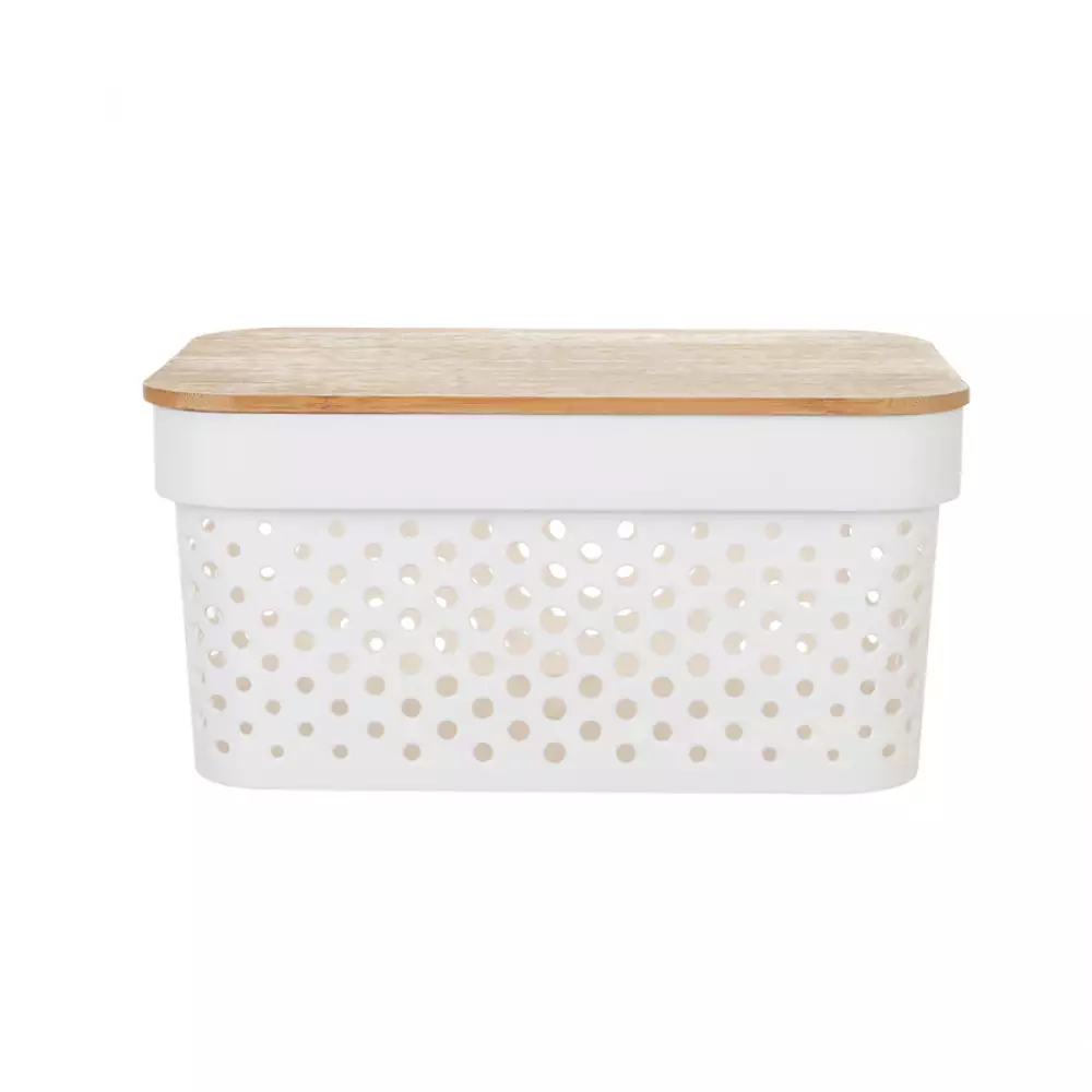 Caja Infinity 26X17X13Cm Blanco 4 Lt Polietileno Tg51193M