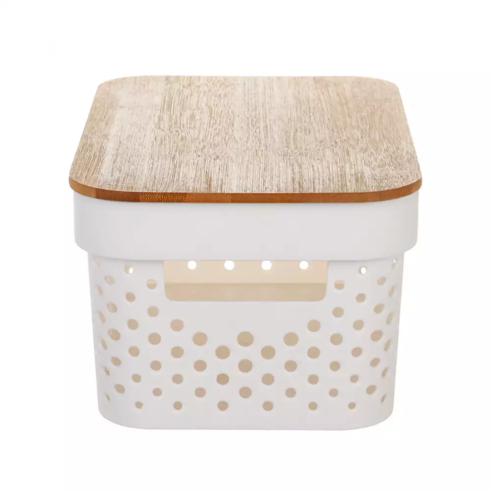 Caja Infinity 26X17X13Cm Blanco 4 Lt Polietileno Tg51193M