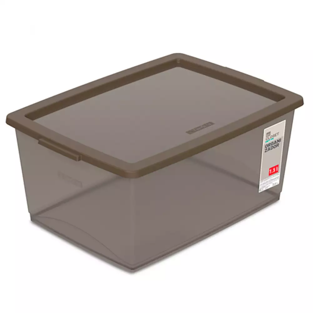 Caja plástico 15L vajillas - Accesorios camping