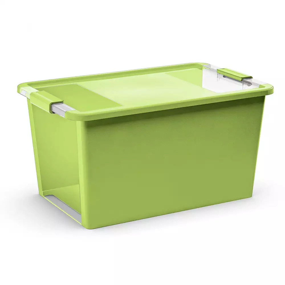 Caja organizadora 28x55x35 cm bi storage verde l 40 lt