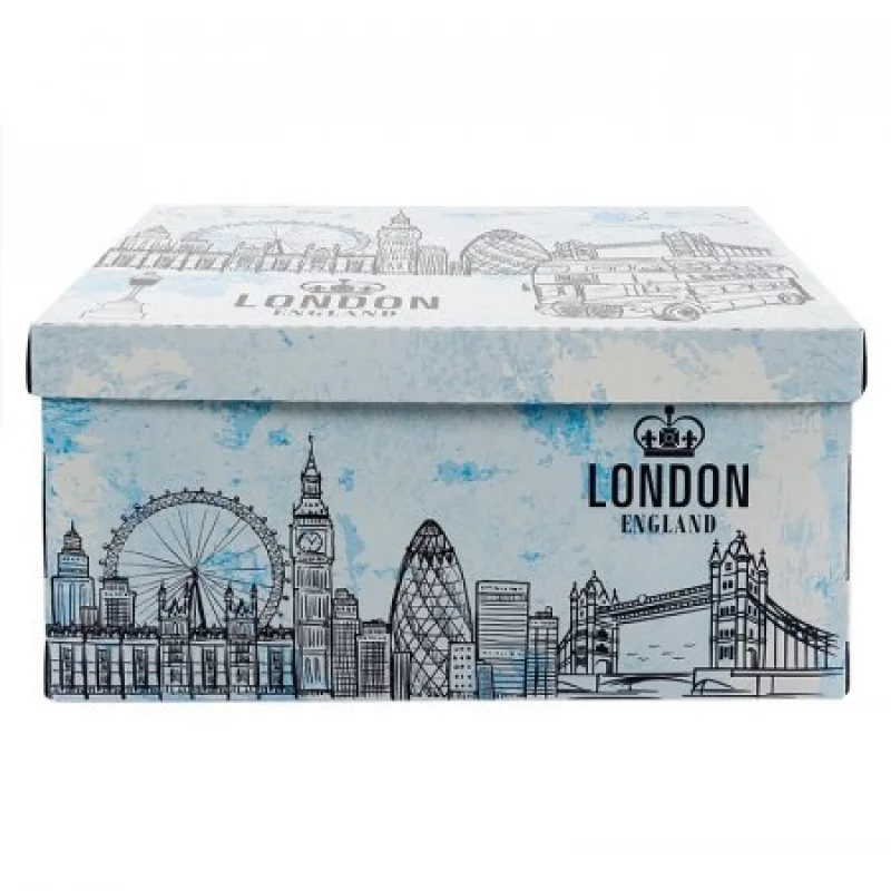 Caja Organizadora Dello Londres-Azul