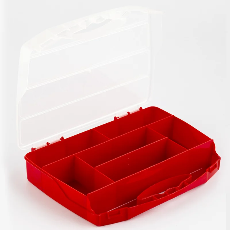 Caja Organizadora Great Plastic 28X20X5 7 Divisiones Colores