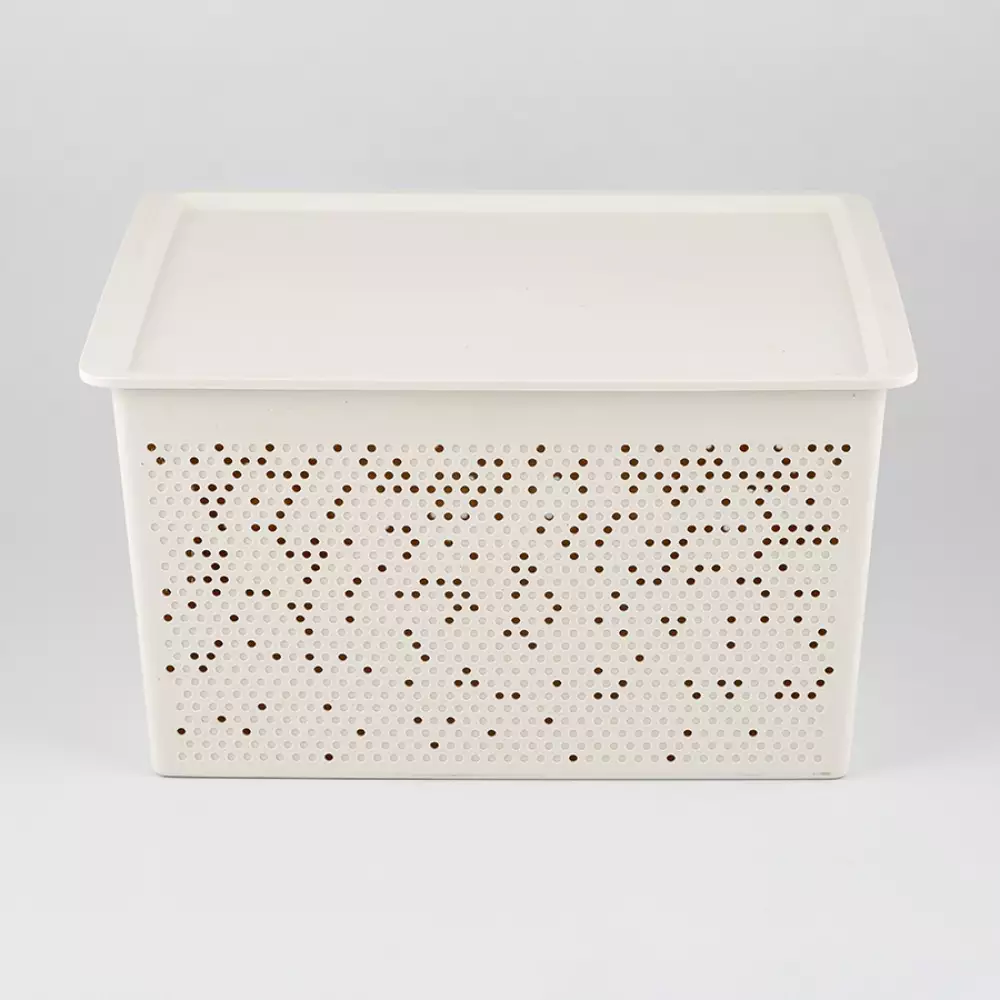 Caja Tatay   30X22X39Cm Blanco 20 Lt Plastico