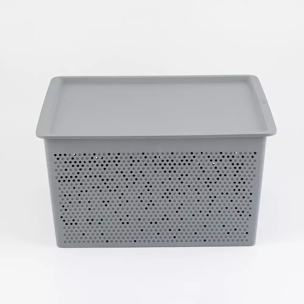 Caja Tatay 30X22X39Cm Gris 20 Lt Plastico