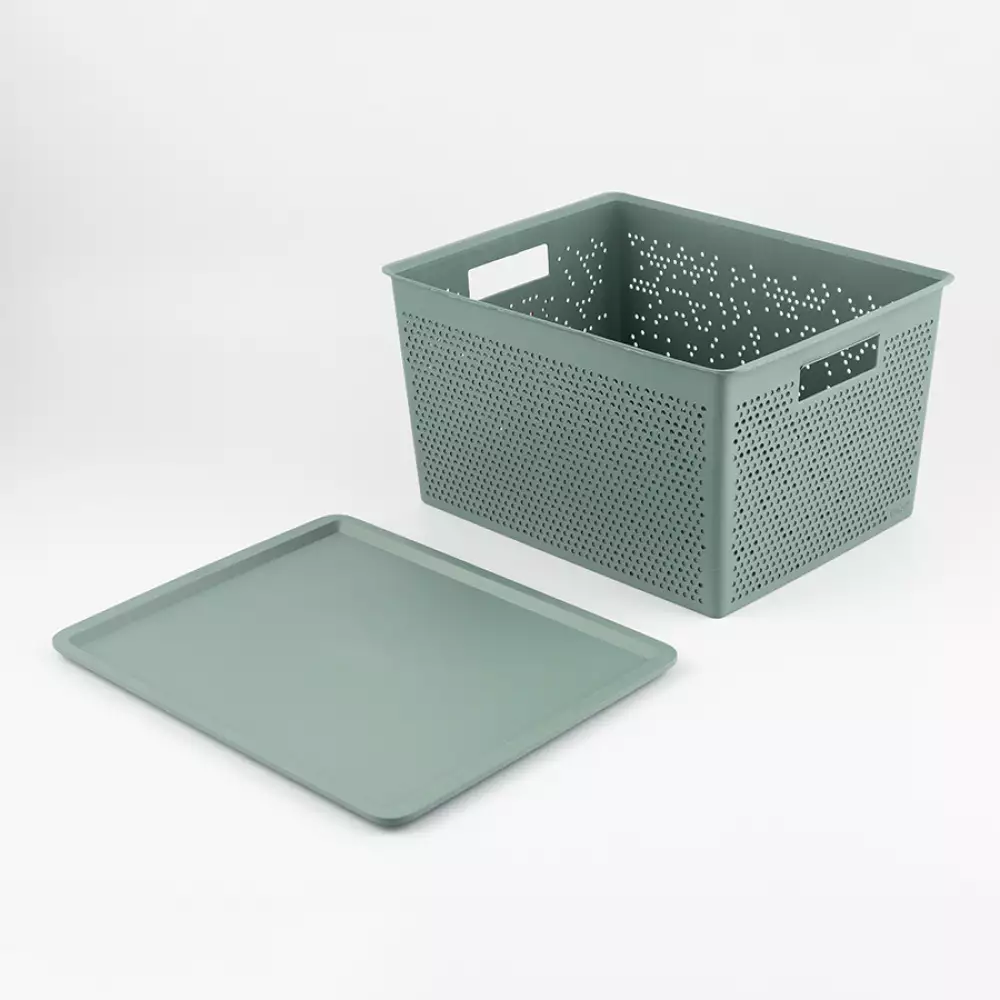 Caja Tatay   30X22X39Cm Verde 20 Lt Plastico