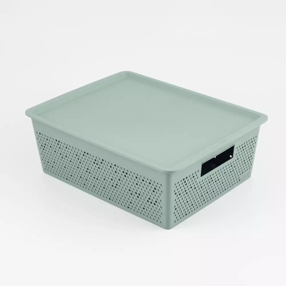 Caja Tatay 30X14X39Cm Verde 12 Lt Plastico 7014207