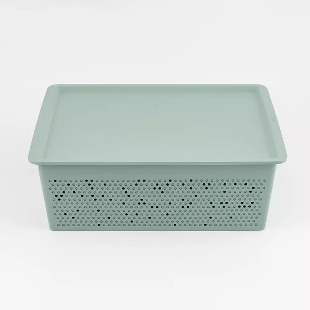 Caja Tatay 30X14X39Cm Verde 12 Lt Plastico 7014207
