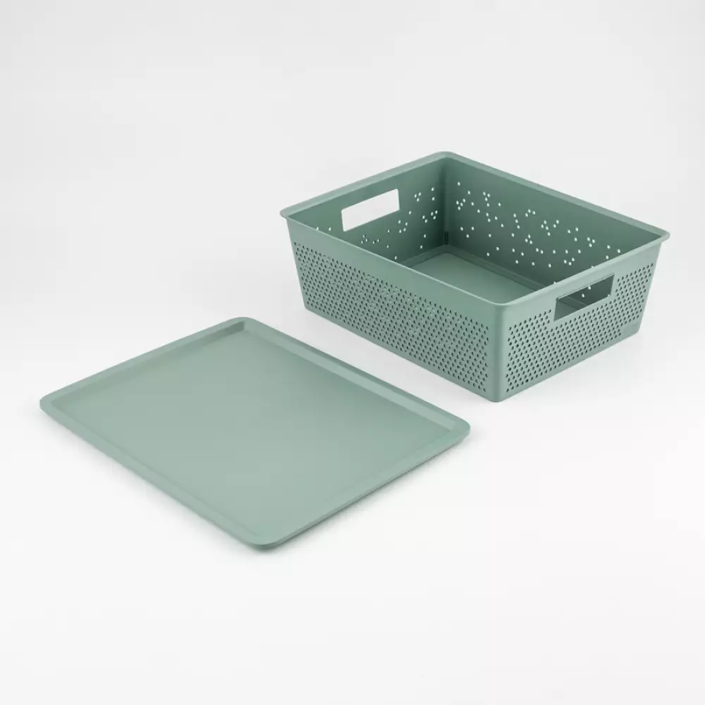 Caja Tatay 30X14X39Cm Verde 12 Lt Plastico 7014207