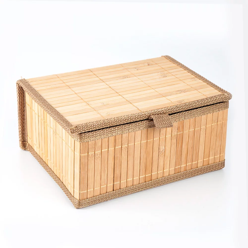 caja organizadora bambu 13x8x68cm