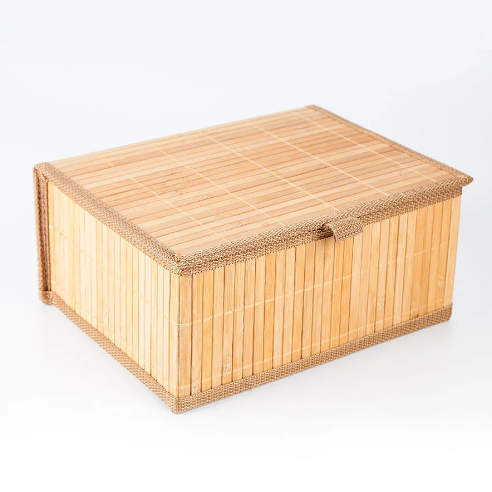 Cajas Organizadoras Natural Bamboo Setx3 5Five