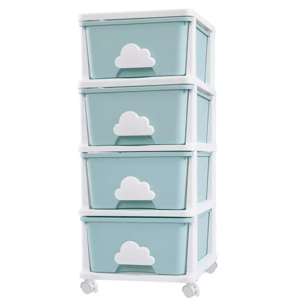Cajonero pastel  4 niveles 33.5*43.5*77.3 cm surtido g30514