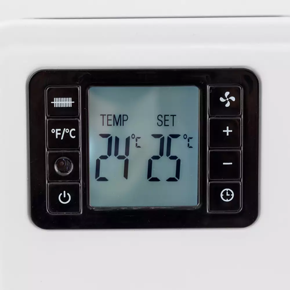 Calentador clark panel digital timer control remoto drc07