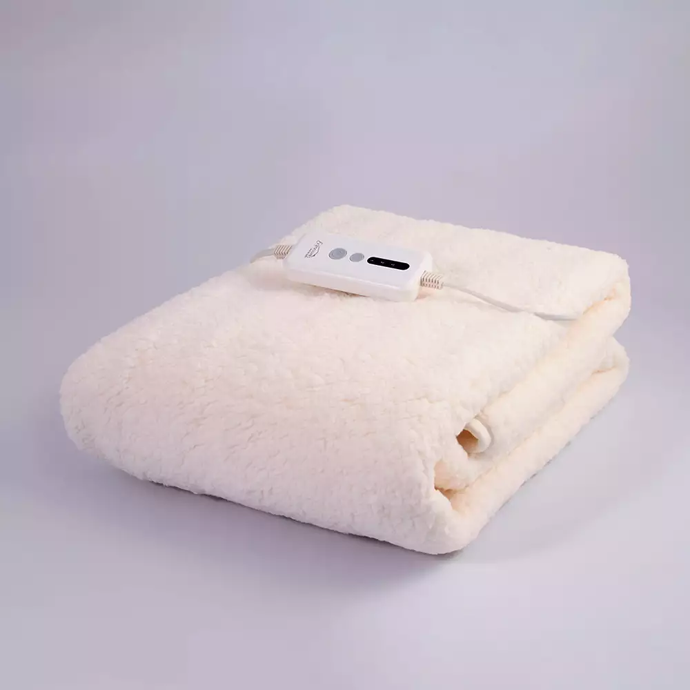 Calienta Cama Expressions Sencillo 150X80Cm Blanco Poliester