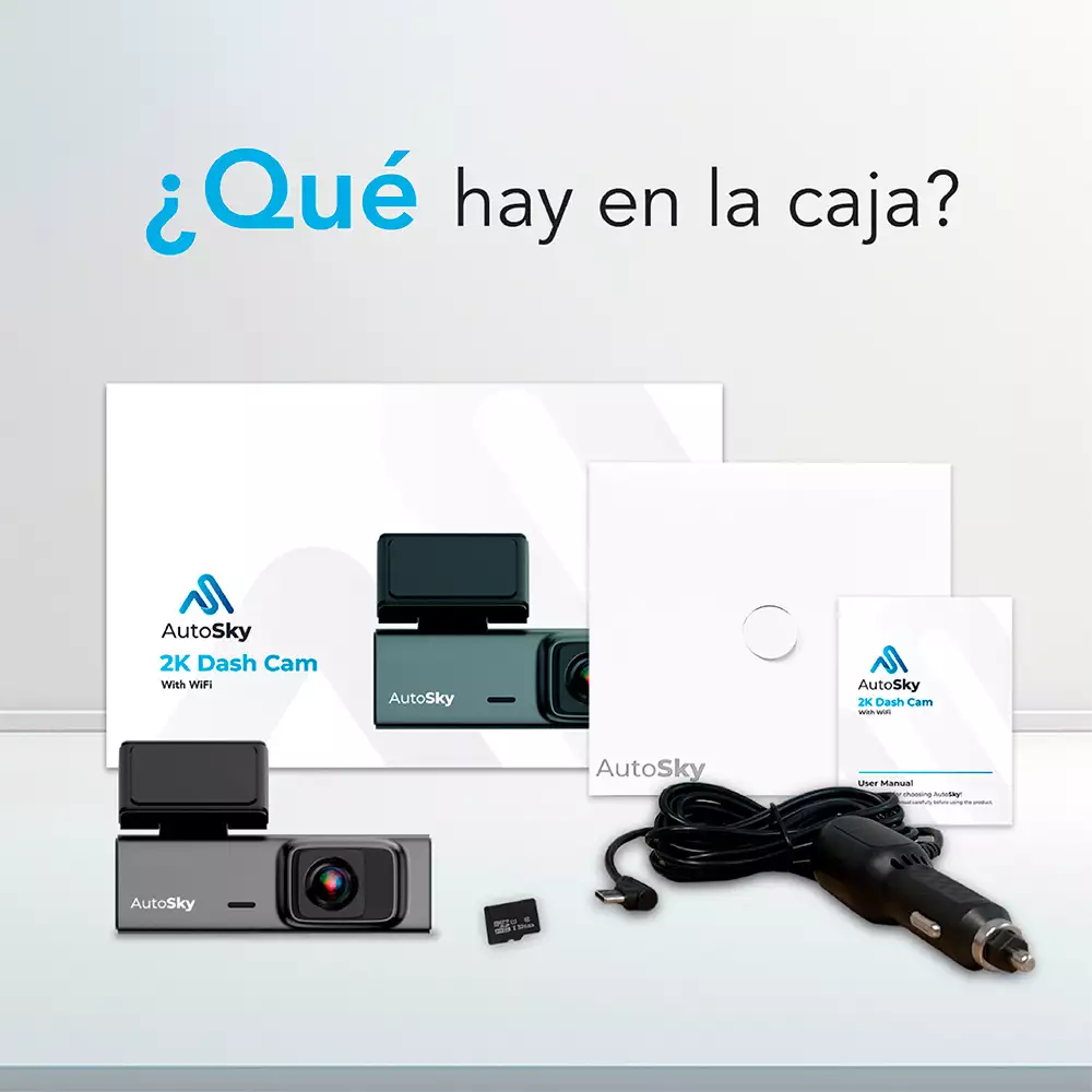 Camara Interior Autosky Sencilla Auto Adc-201