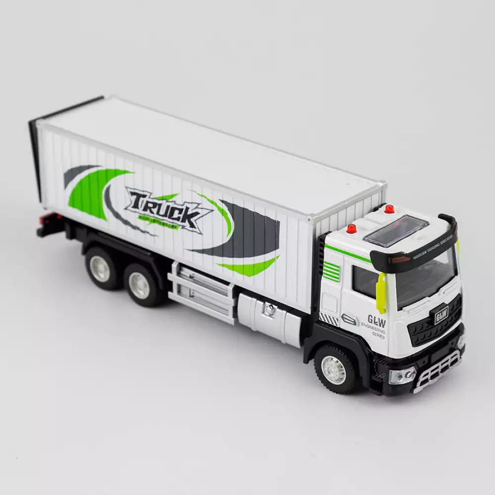 Camion Maypa Con Luz Y Sonido 28X9Cm Blanco Plastico