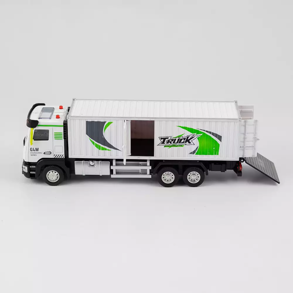 Camion Maypa Con Luz Y Sonido 28X9Cm Blanco Plastico