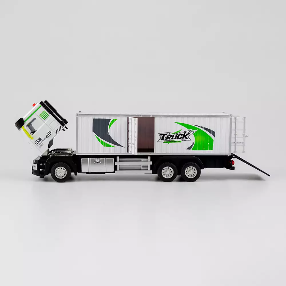 Camion Maypa Con Luz Y Sonido 28X9Cm Blanco Plastico