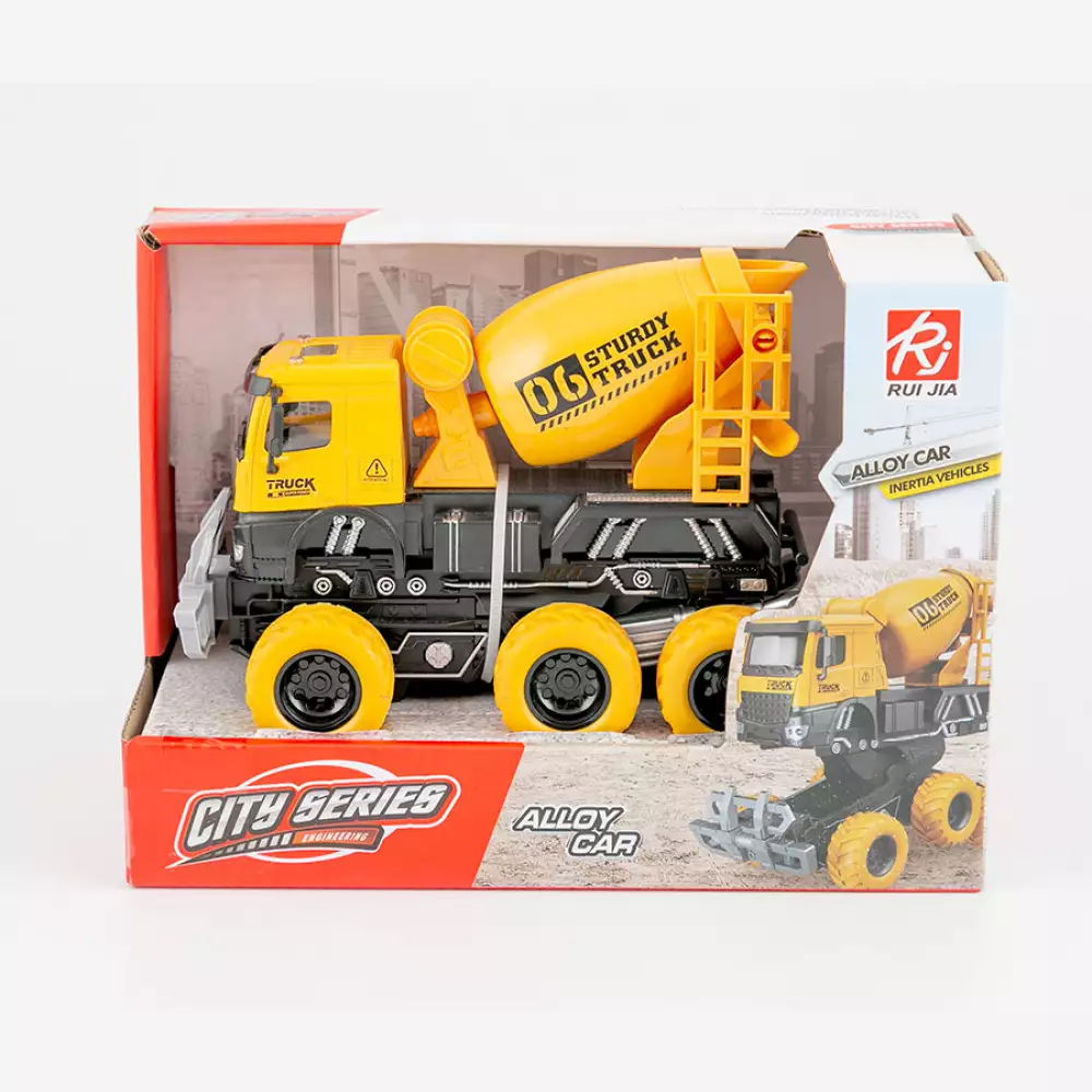 Camion Maypa Mezcladora 23X11Cm Amarillo Plastico