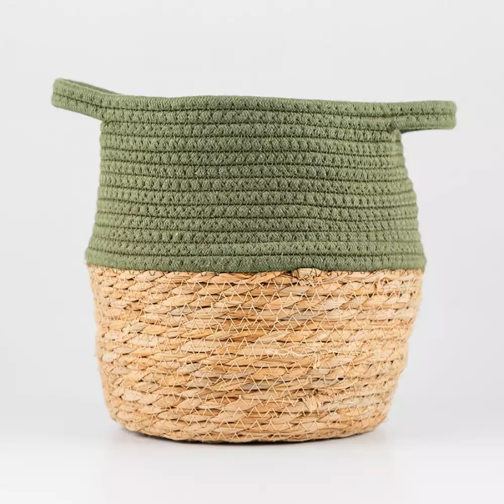 Canasta Concepts Jade Collection Pequena Fibra Natura