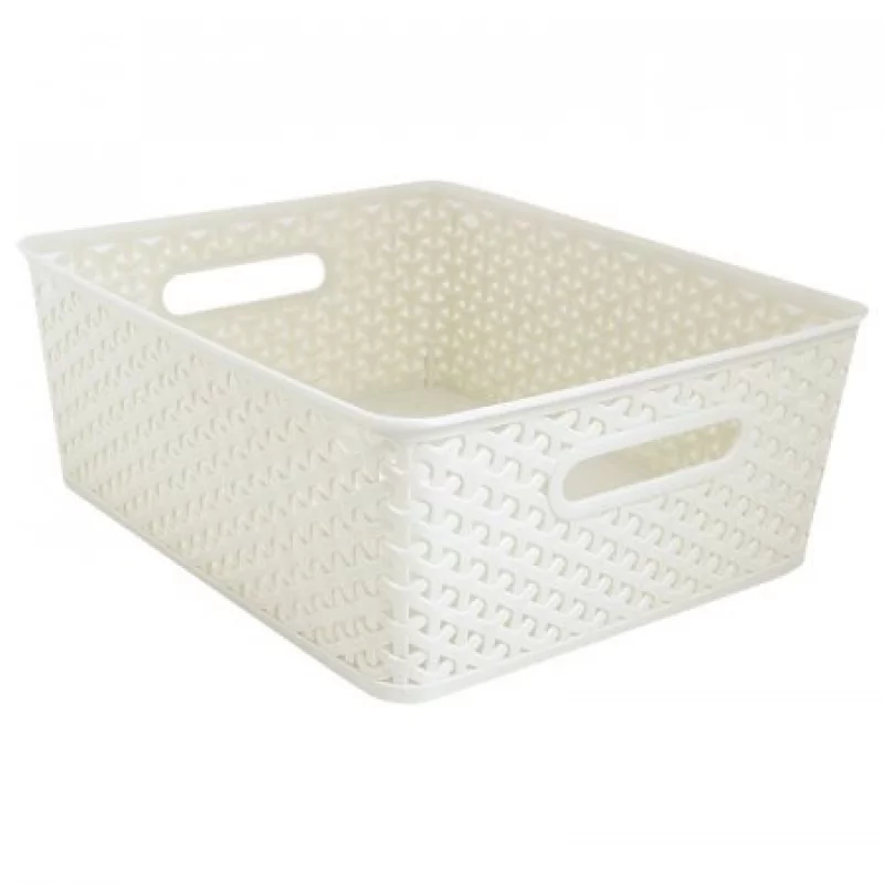 Canasta Curver 196852 Rattan 35X13X29 Crema