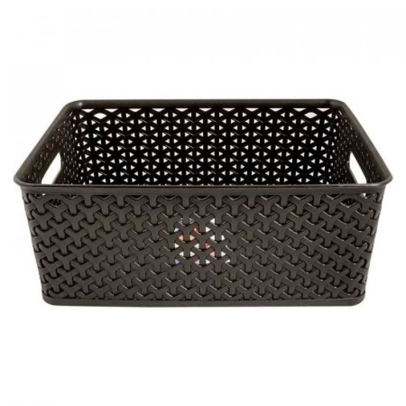 Canasta Curver 196888 Rattan 35X13X29 Cafe