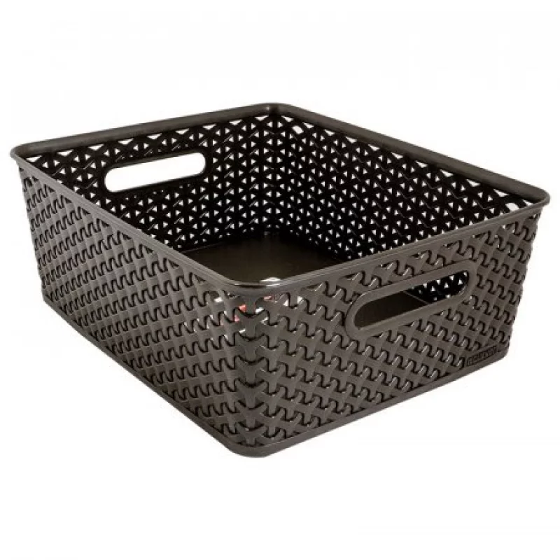 Canasta Curver 196888 Rattan 35X13X29 Cafe