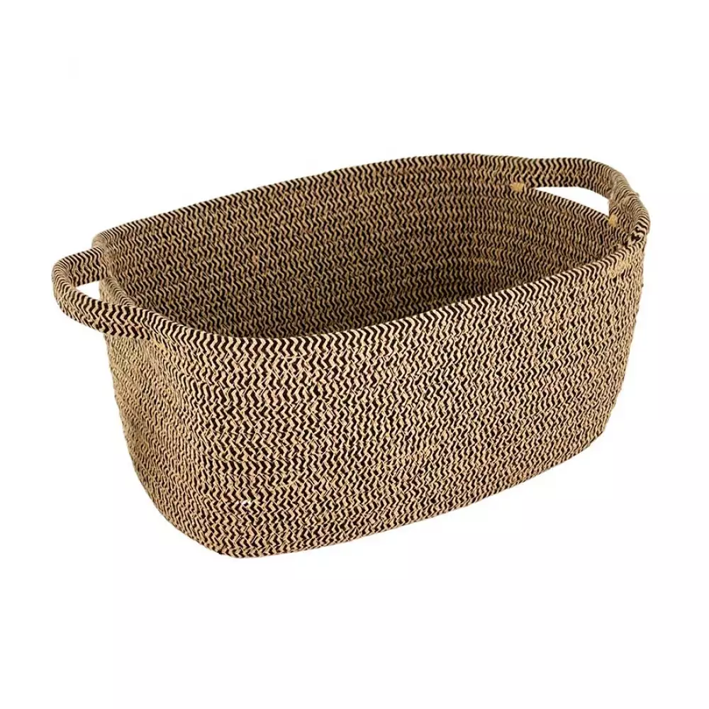 Canasta Decorativa Concepts Sweet Mocca 20X15X20Cm Marron Polie