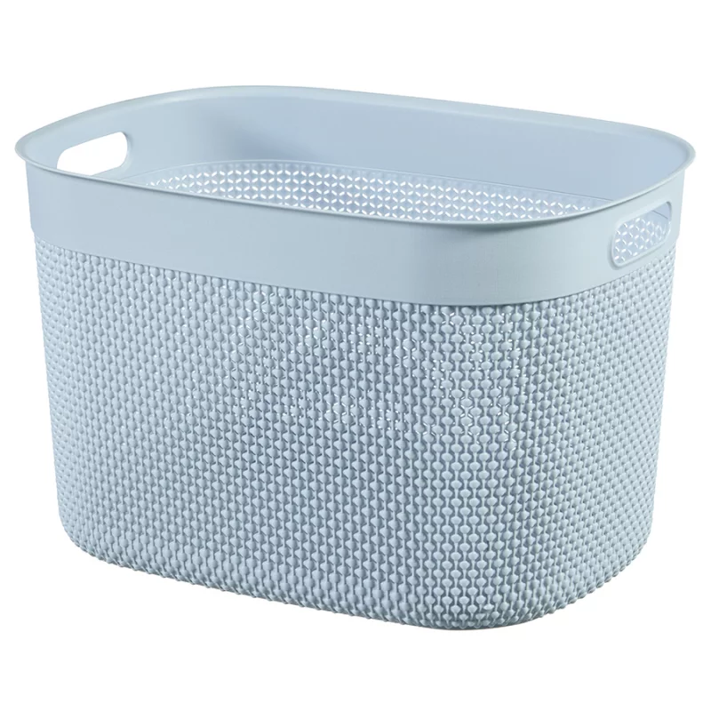 Canasta Filo Curver 30 Lt Gris 27X44X33C