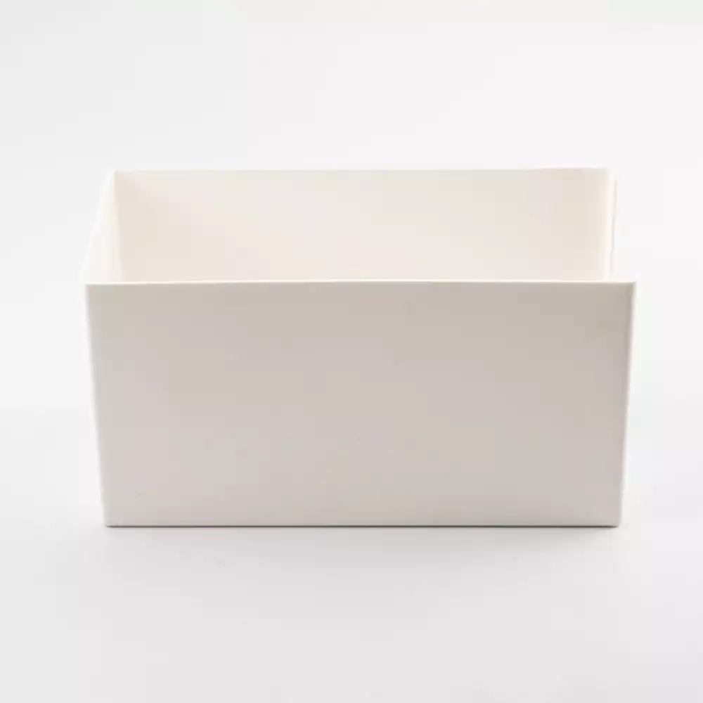 Canasta Haixing 28X14X14Cm Blanco Plastico Hxp00046
