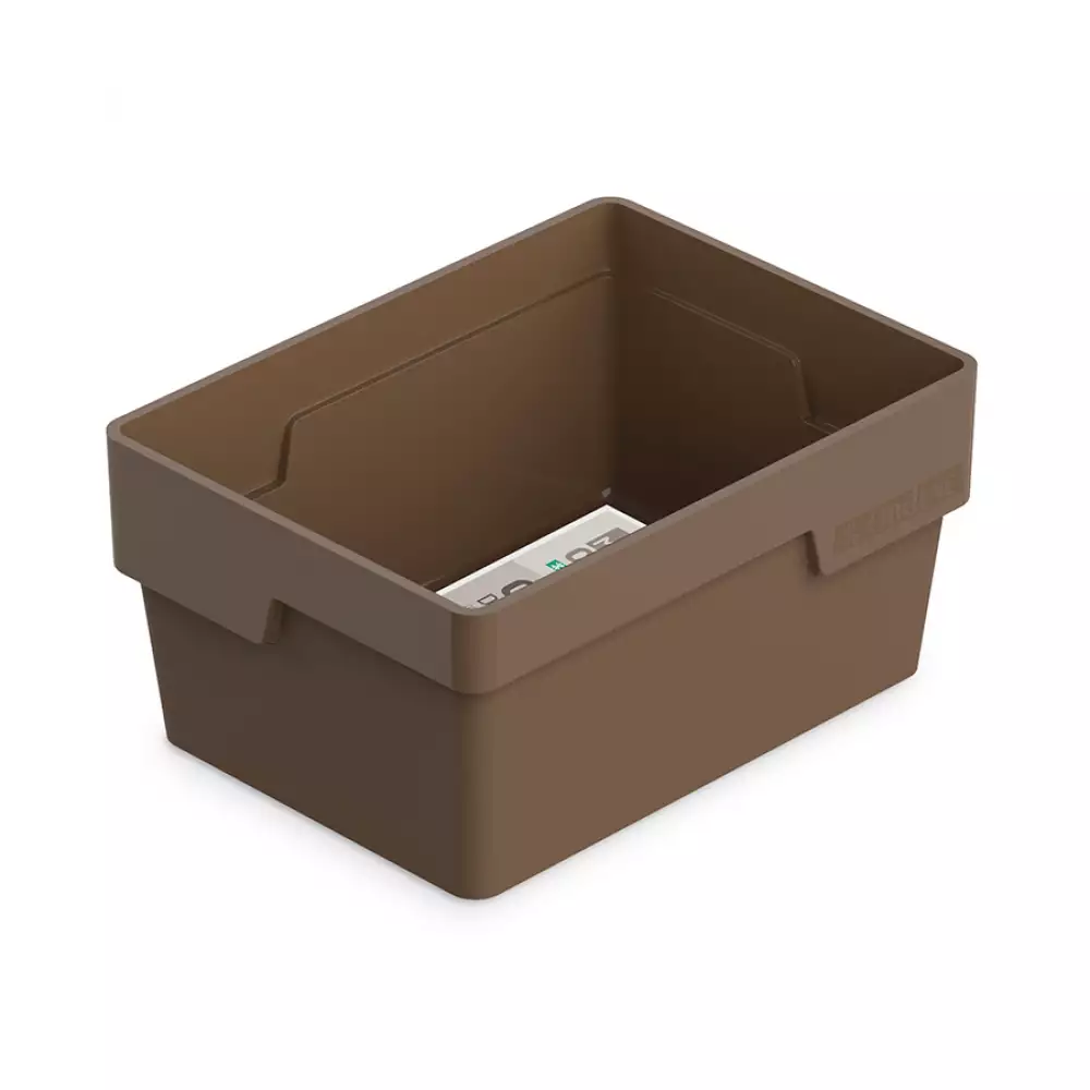 Canasta Ordene My Closet 12X20X30Cm Cafe Plastico Or70030